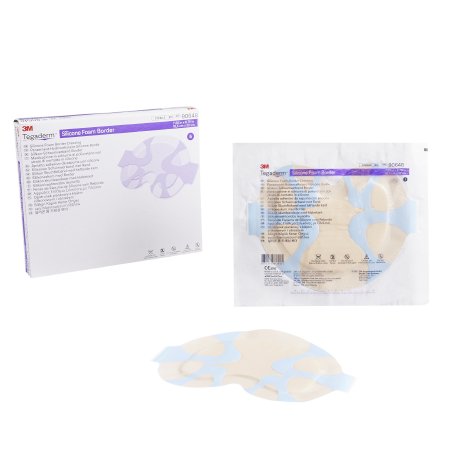 3M Tegaderm - Silicone Foam Dressing 7-1/4 X 8-3/4 Inch Large Sacral Silicone Adhesive with Border Sterile - 90648