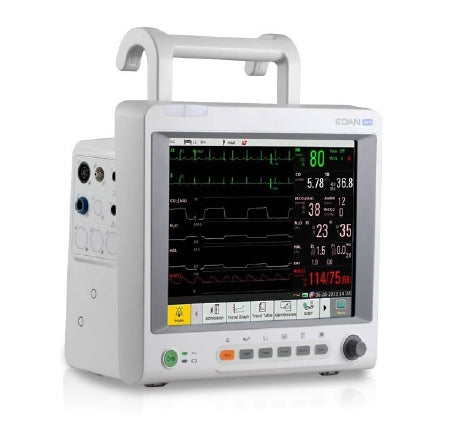 Edan USA Edan iM70 Series Patient Monitor 3/5-Lead ECG, RESP, EDAN SpO2, NIBP, PR, 2-TEMP, CO2 - IM70-G2_TOUCH