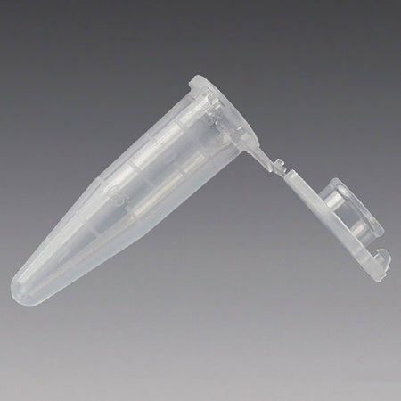 Globe Scientific Microcentrifuge Tube Round Bottom Plain 2 mL Without Color Coding Snap Cap Polypropylene Tube - 111572