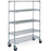 Super Adjustable - Mobile Unit Chrome 18 X 60 X 69 Inch 18 X 60 Inch, Wire Shelves - A366EC