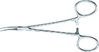 Aesculap - Mosquito Forceps Jacobson 5 Inch Length Stainless Steel Curved - MB229R