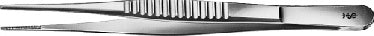 Aesculap Atraumata Dissecting Forceps DeBakey 200 mm 2 mm Wide Tips - FB402R