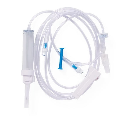 Medline - Primary IV Administration Set 15 Drops / mL Drip Rate 96 Inch Tubing 2 Ports - DYNDTN1512