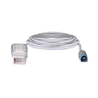 Philips Healthcare - SpO2 Dual Keyed Cable 3 Meter, 8-Pin, Latex-Free, Multi-Patient Use - 989803148221