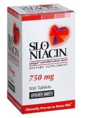 United Research Labs SLO Dietary Supplement Vitamin B3 / Vitamin B 750 mg Strength Tablet 100 per Bottle - 71279075010