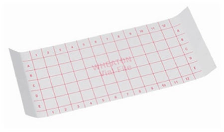 Wheaton - Alphanumerical Index Card For 8 mL M-T Vial File - 02912822