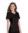 Urbane Ultimate - Scrub Shirt Large Black 6 Pockets Female - 9577BKAHL