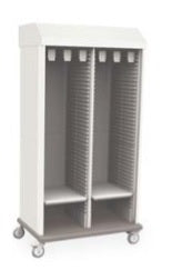 Intermetro Industries Mobile Catheter Storage Unit 27.9 X 42.5 X 83 Inch - SXRD83MCATHTD