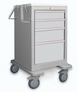 Market Lab Inc Economy Cart Steel 23 X 24.5 X 36 Inch 4 Drawers - L0783