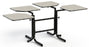 Butterfly Series - Wheelchair Accessible Table Adjustable Height - BFL-4-(2/2)-HRM