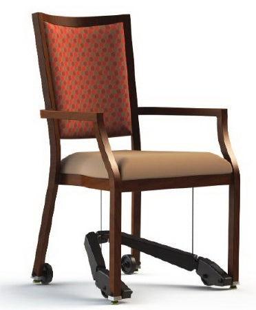 ComforTEK Seating Inc Contessa 100 REZ Series Dining Chair With Armrests Fabric/Vinyl - CONTESSA 100 W/ REZ