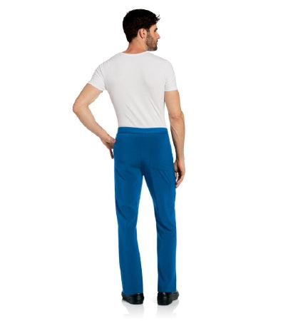 Landau Uniforms - Scrub Pants Cargo Medium Royal Blue Male - 2034BEFSMED