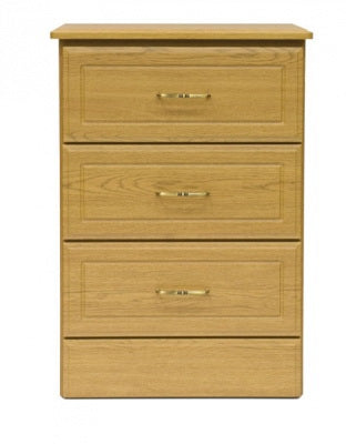Graham-Field Batavia Collection Dresser Solar Oak 17-1/4 X 30-1/2 X 34 Inch 4 Drawers - A37-56