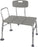 drive - Knocked Down Bath Transfer Bench Arm Rail 17-1/2 to 21-1/2 Inch Seat Height 400 lbs. Weight Capacity - 12011KD-1