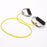 TheraBand - Exercise Resistance Tubing with Handles Yellow 48 Inch Length Light Resistance - 081707470