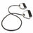 TheraBand - Exercise Resistance Tubing with Handles Black 50 Inch Length X-Heavy Resistance - 081707512