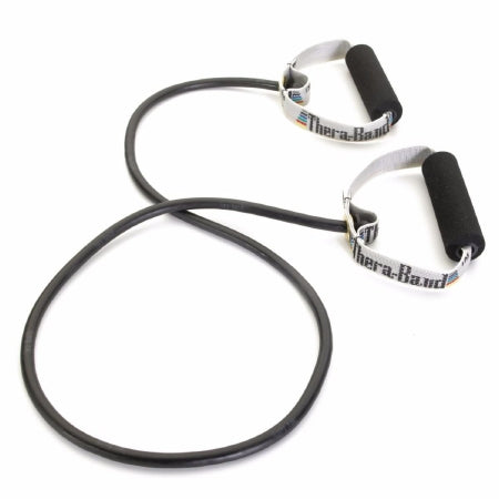 Performance Health Thera-Band Exercise Resistance Tubing Black 50 Inch Length X-Heavy Resistance - 21735
