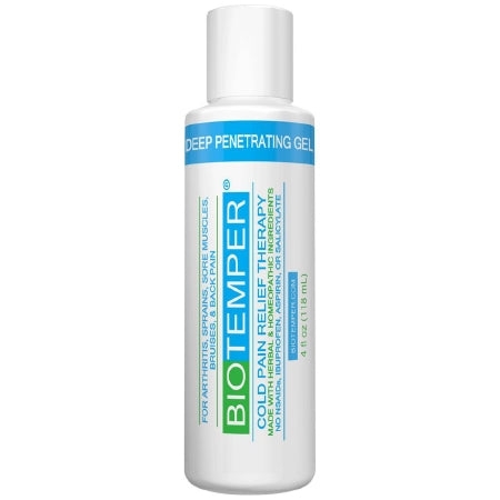Scientific Solutions Global LLC BioTemper Topical Pain Relief 10% Strength Menthol Topical Gel 4 oz. - BTT004