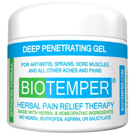Scientific Solutions Global LLC BioTemper Topical Pain Relief 10% Strength Menthol Topical Gel 4 oz. - BTT004