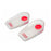 Silipos Cup Wondercup Heel Silicone Men 2-4/Women 4-5 Red Size Small 1/Pr - 4504