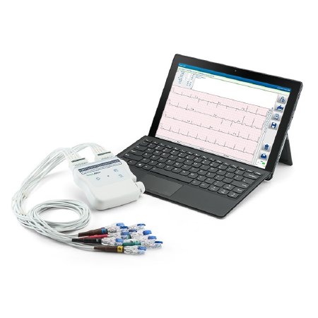 Connex ECG Software Windows 7 32-bit / Windows 7 64-bit / Windows 10 Professional 64-bit Cardio Resting ECG Software CD, Cardio Wireless Acquisition Module, AHA Patient Cables With Banana Plugs, Cardio Sense Electrodes, Clear Choice Clips, Cardio UTK