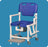 Elite - Commode / Shower Chair Drop Arm With Backrest - ELT817 P FRLDA