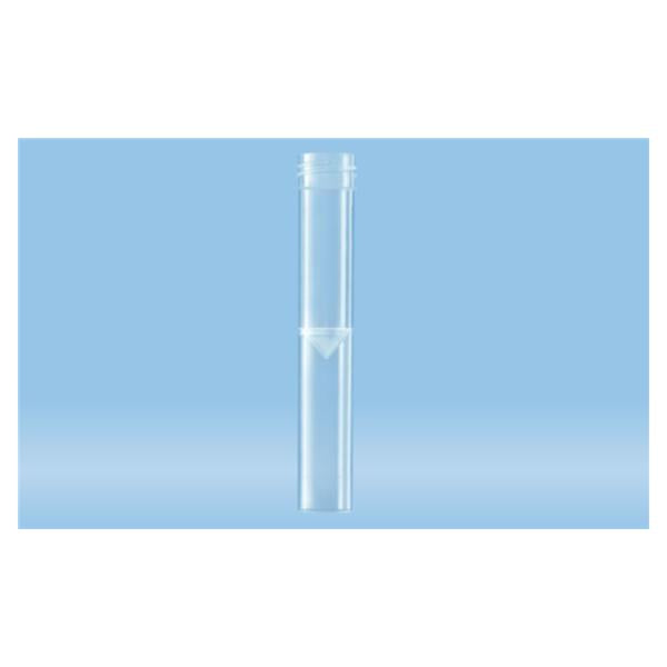 Sarstedt Test Tube Polypropylene 5Ml 15X92Mm Conical/ False Bottom Threaded Ns Bag 10X100 - 60.611.310