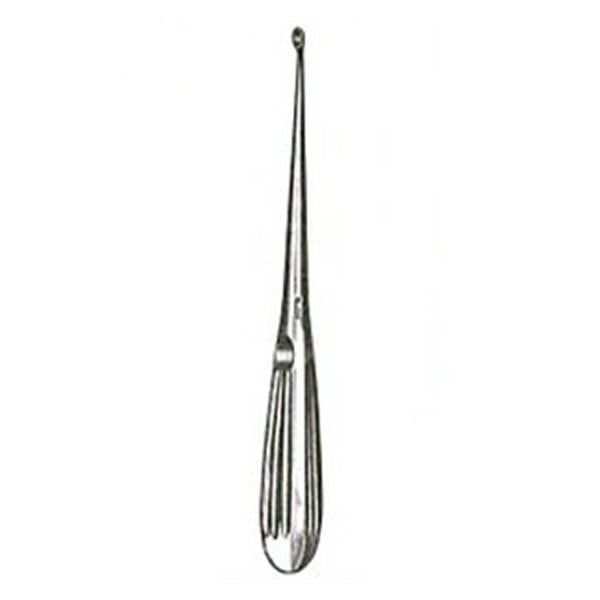 Miltex-Integra Curette Spinal Fusion Hibbs-Spratt 9" #6 Oval Cup Tip Stainless Steel Ea - 26-1640