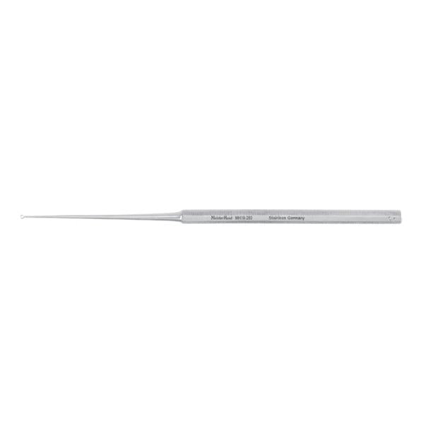 Miltex-Integra Curette Ear Buck Meister-Hand 6-1/2" #1 Circular Blunt Tip Straight Ss Ea - MH19-284