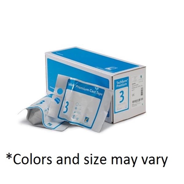 Ossur America-Royce Medical Tape Casting Techform I Fiberglass 4"X4Yd Roll Fast Set Time Pink 10Rl/Bx - 404PK