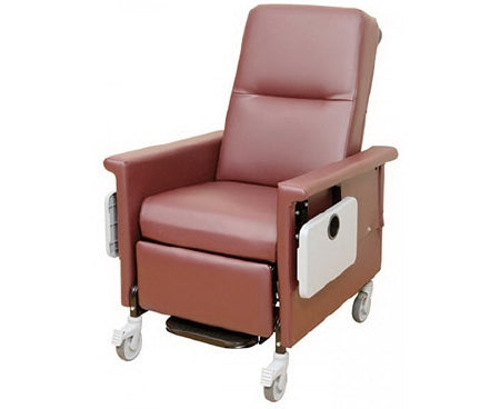 Champion Manufacturing 54 Series Transport Manual Recliner 5 Inch Thermoplastic Casters 5 Inch Thermoplastic Casters - 547EV942-S7