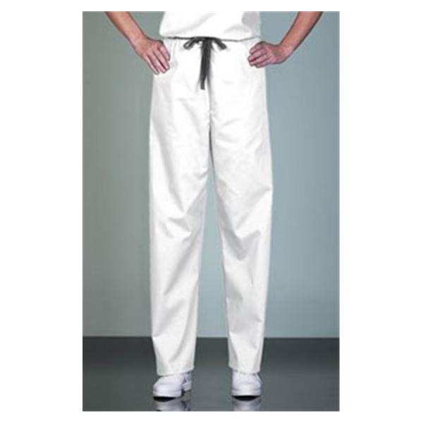 Fashion Seal Scrub Pant 78835 Unisex Large White Ea - 78835-L