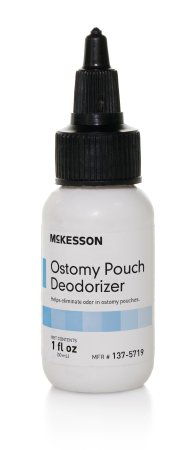 McKesson McKesson Ostomy Appliance Deodorant 1 oz., Dropper Bottle, Unscented - 137-5719