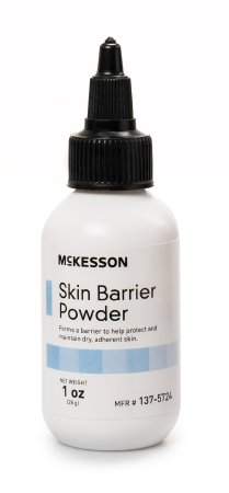 McKesson McKesson Barrier Powder 1 oz. Puff Bottle, Protective Skin Barrier - 137-5724