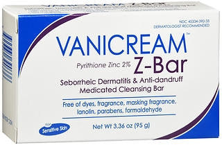 Vanicream Z-Bar - Soap Bar 3.36 oz. Individually Wrapped Unscented - Pharmaceutical Specialties - 45334039033