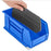Uline - Bin Divider 5 X 11 Inch Black Plastic - S-12415D