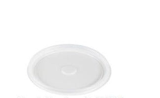 Solo Cup Solo Plastic Lids Translucent Disposable Polystyrene 3-4/5 Inch Dia - 8TFLNV