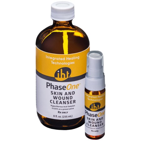 PhaseOne - Wound Cleanser 8 oz. Twist Cap Bottle NonSterile Antimicrobial - 15235