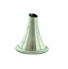 BR Surgical - Ear Speculum Tip Oval Tip Ebonized 8.5 mm Reusable - BR44-01975E