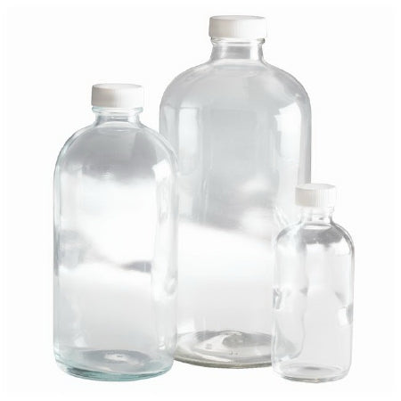 Fisher Scientific - Boston Round Bottle Narrow Mouth Glass 1,000 mL (32 oz.) - 02911754