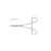 Miltex-Integra Forcep Crile Meister-Hand 6-1/4" Serrated Curved Stainless Steel Ea - MH7-48