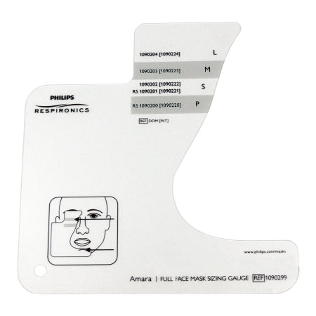 Respironics - Full Face Mask Sizing Gauge - 1090299