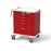 Waterloo Industries - Emergency Cart Steel 24.5 X 29 X 37.5 Inch Red 16.5 X 22 Inch, (4) 3 Inch, (1) 9 Inch Drawers - USRLU-33339-RED