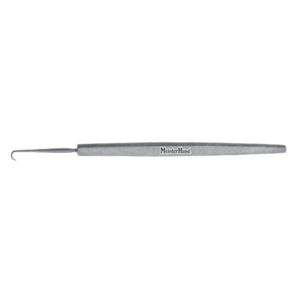 Miltex-Integra Hook Skin Skin Meister-Hand 4-3/4" 2Mm Sharp Single Prong Stainless Steel Ea - MH21-152