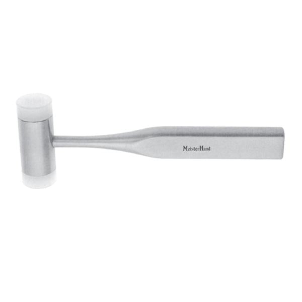 Miltex-Integra Mallet Bone Meister-Hand 7-1/2" Lightweight Stainless Steel Reusable Ea - MH19-793