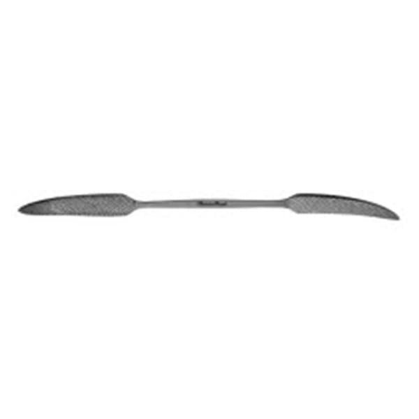 Miltex-Integra Rasp Bone Putti Meister-Hand 10-1/2" Curved Flat/Sideways Tip Stainless Steel Ea - MH27-700