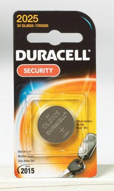 Duracell Duracell Lithium Battery CR2025 Cell 3V Disposable 1 Pack - DL2025BPK