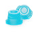 McKesson McKesson Tube Closure Polyethylene Snap Cap Blue 12 mm / 13 mm / 16 mm (Universal) Fits Most 12mm, 13mm and 16mm Evacuated Glass Blood Collection Tubes and Plastic Test Tubes NonSterile - 177-118115B