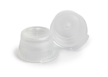 McKesson McKesson Tube Closure Polyethylene Snap Cap Natural 13 mm For Use with 13 mm Blood Drawing Tubes, Glass Test Tubes, Plastic Culture Tubes NonSterile - 177-113146C