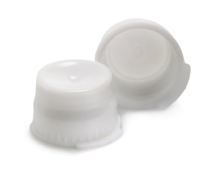 McKesson McKesson Tube Closure Polyethylene Snap Cap White 13 mm For Use with 13 mm Blood Drawing Tubes, Glass Test Tubes, Plastic Culture Tubes NonSterile - 177-113146W